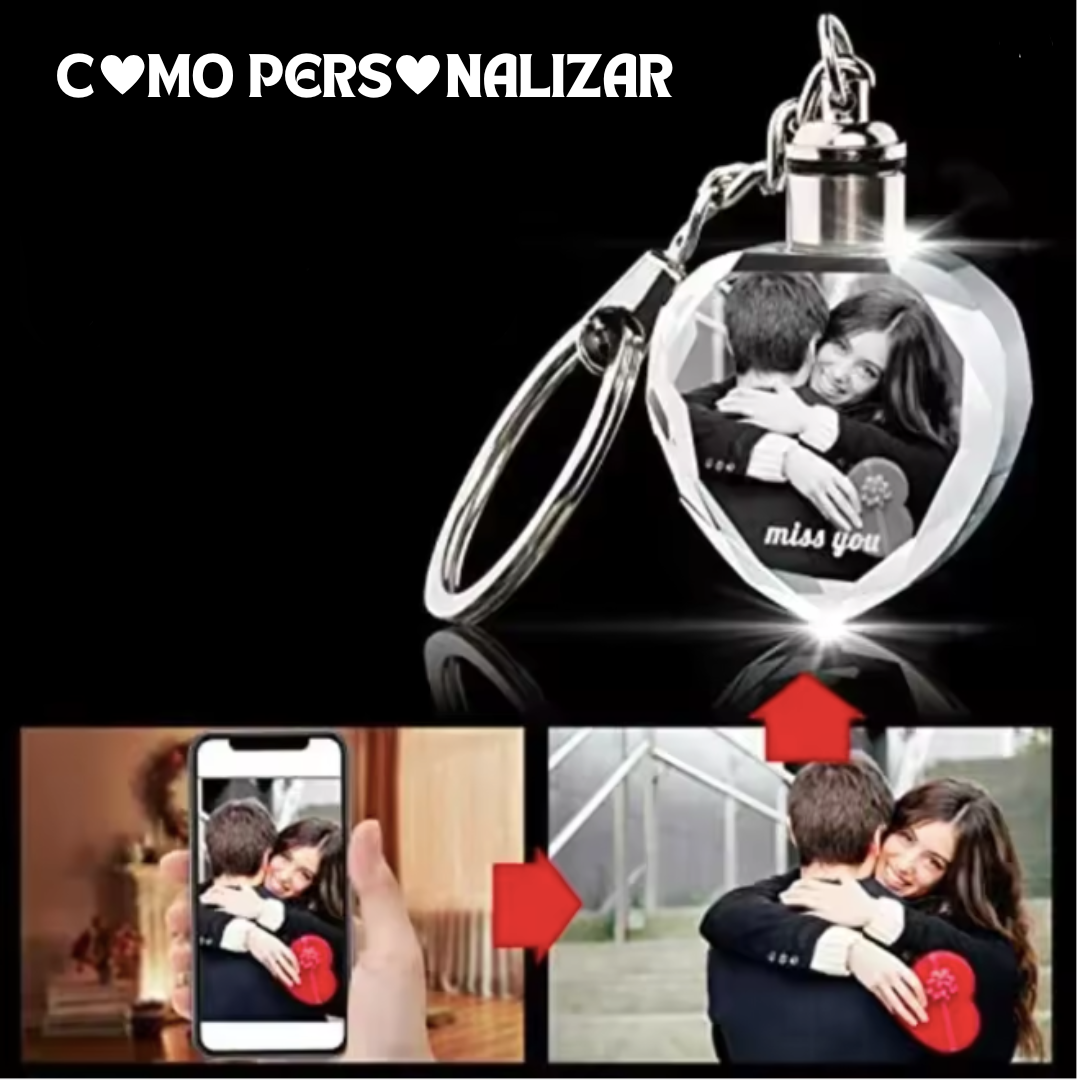 Recuerdo Mágico - Llavero Personalizable con Foto